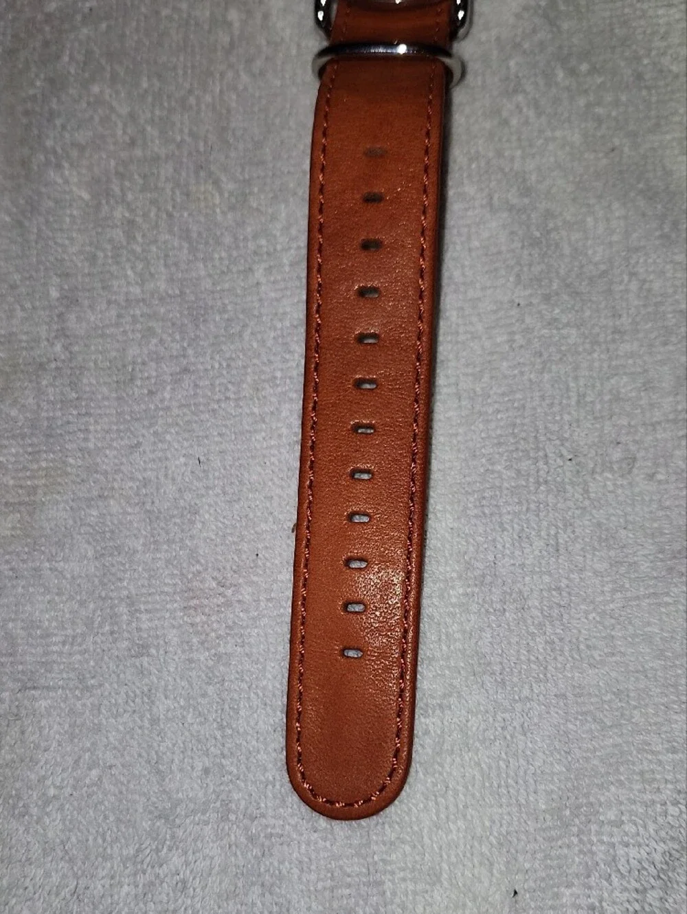 Shinola Argonite Orangish Brown Leather Strap Men's Watch